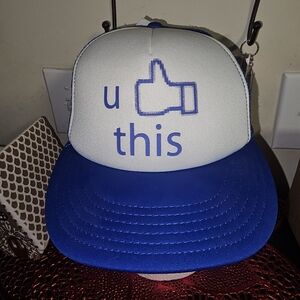 U 👍🏻(Lilke) This Trucker Hat. New. Unisex.